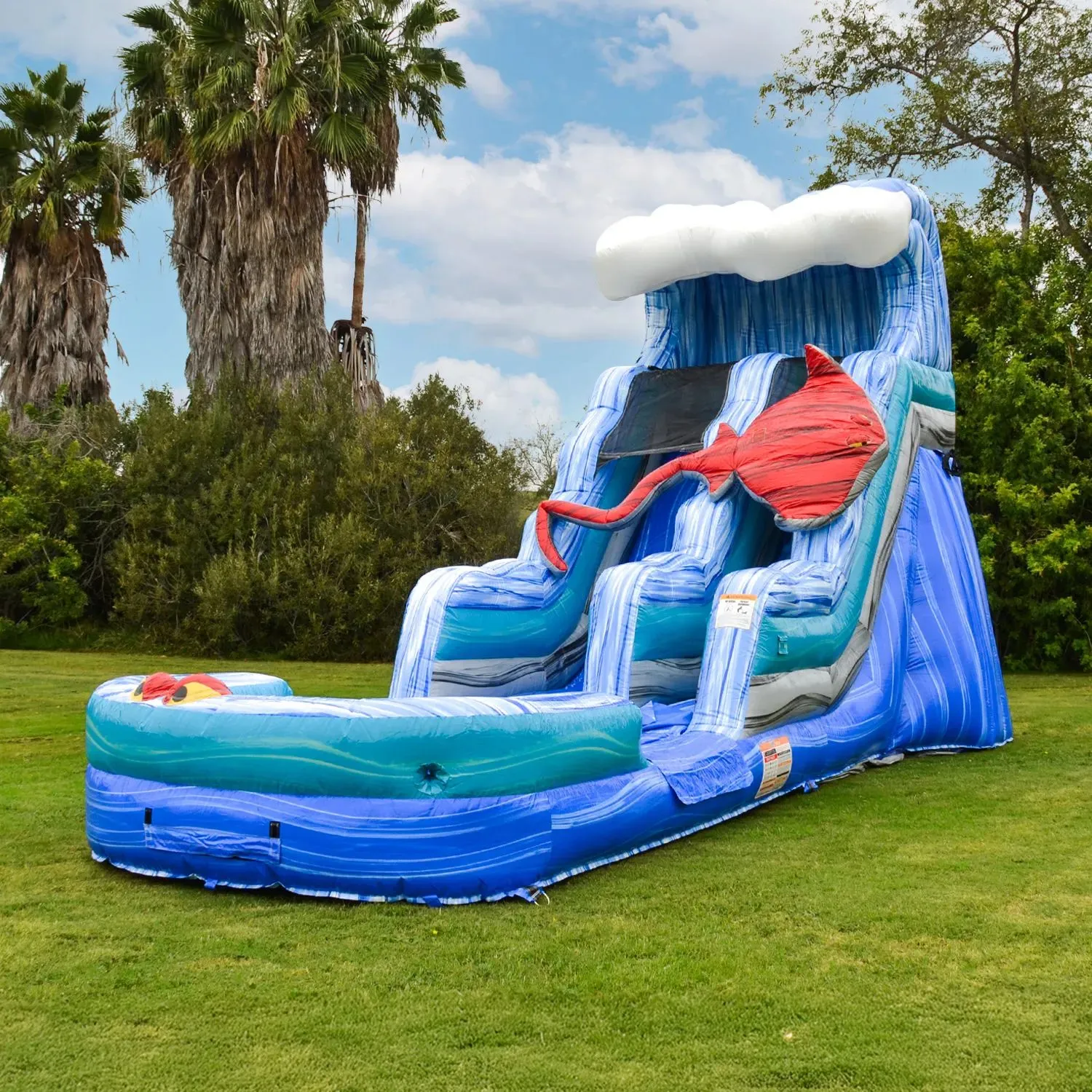 Stingray Waterslide 15ft T, 28ft L, 13ft W